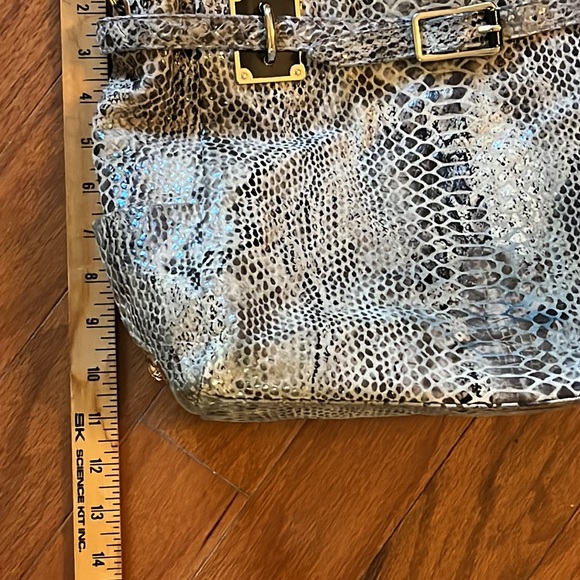 snakeskin leather bag - Picture 5 of 16